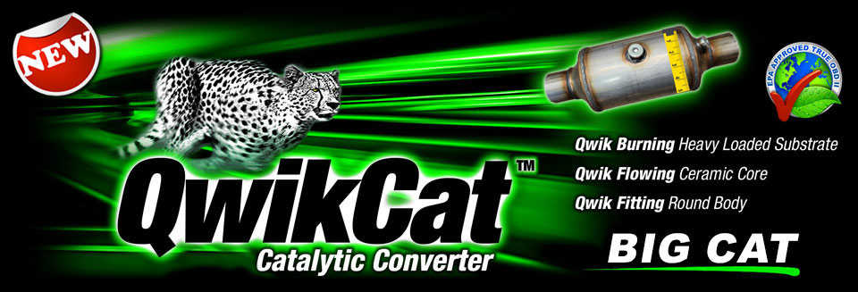 QwikCat Spun Performance Catalytic Converter